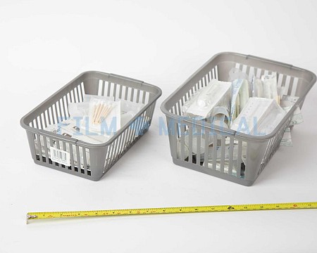 Baskets Plastic Dressed Medium (priced individually)